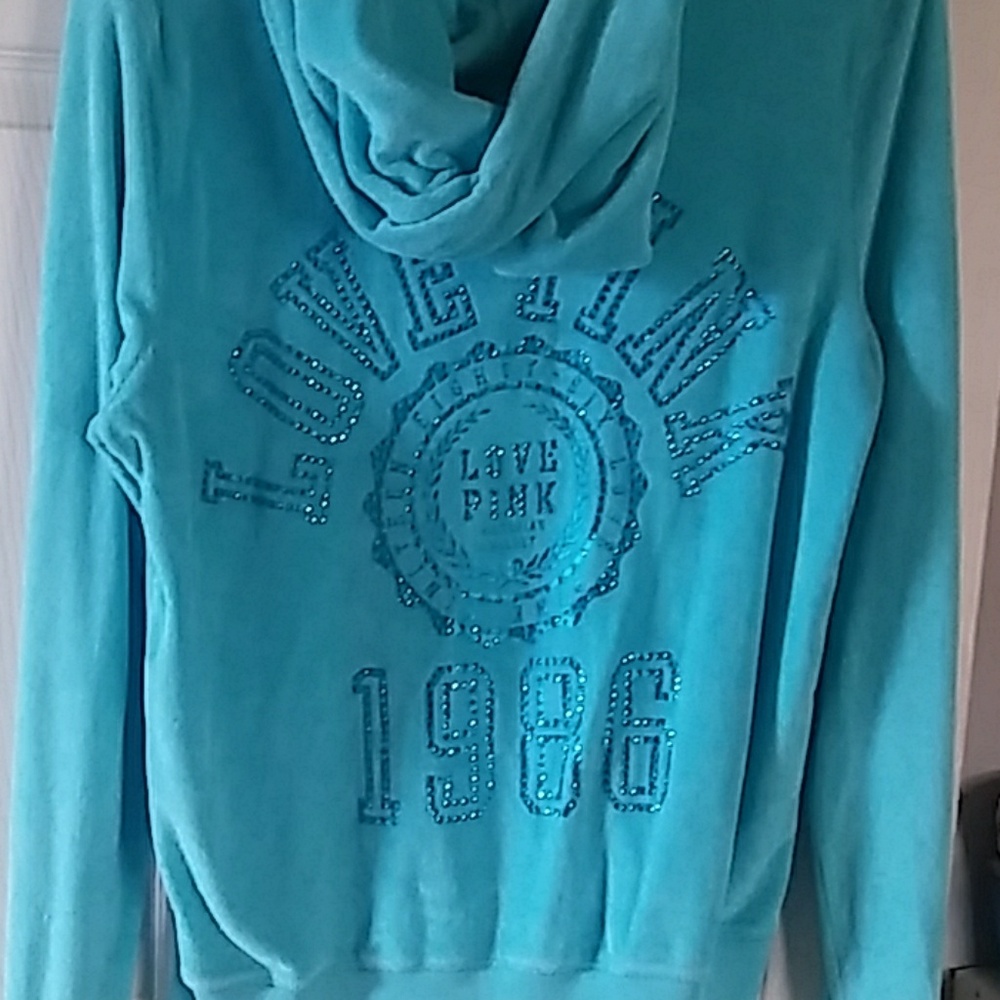 Pink hoodie